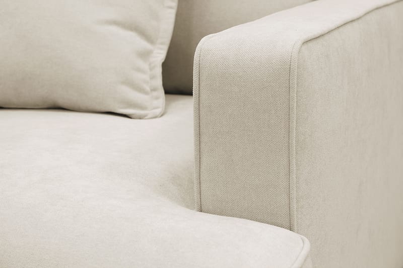 Rossita lyx Ekstra dyb Lænestol - Beige Stof - Møbler - Stole & lænestole - Lænestole