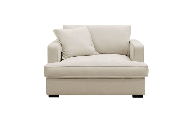 Rossita lyx Ekstra dyb Lænestol, Beige Stof