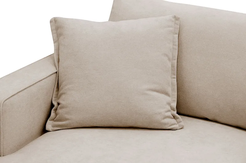 Rossita lyx Ekstra dyb Lænestol - Beige Stof - Møbler - Stole & lænestole - Lænestole