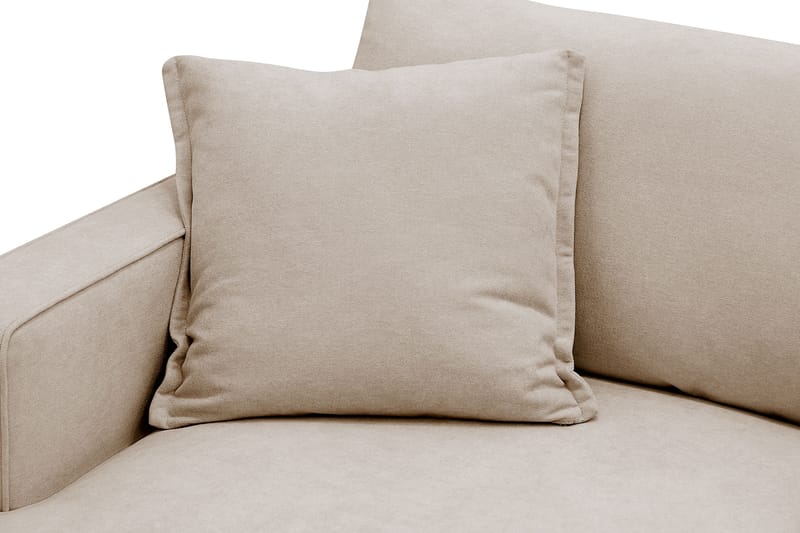 Rossita lyx Ekstra dyb Lænestol - Beige Stof - Møbler - Stole & lænestole - Lænestole