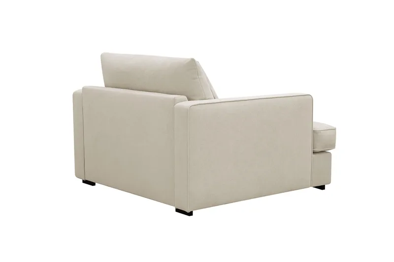 Rossita lyx Ekstra dyb Lænestol - Beige Stof - Møbler - Stole & lænestole - Lænestole