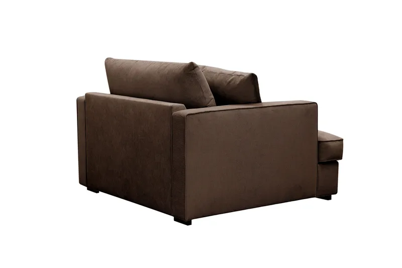 Rossita lyx Ekstra dyb Lænestol - Brun Jernbanefløjl - Møbler - Stole & lænestole - Lænestole