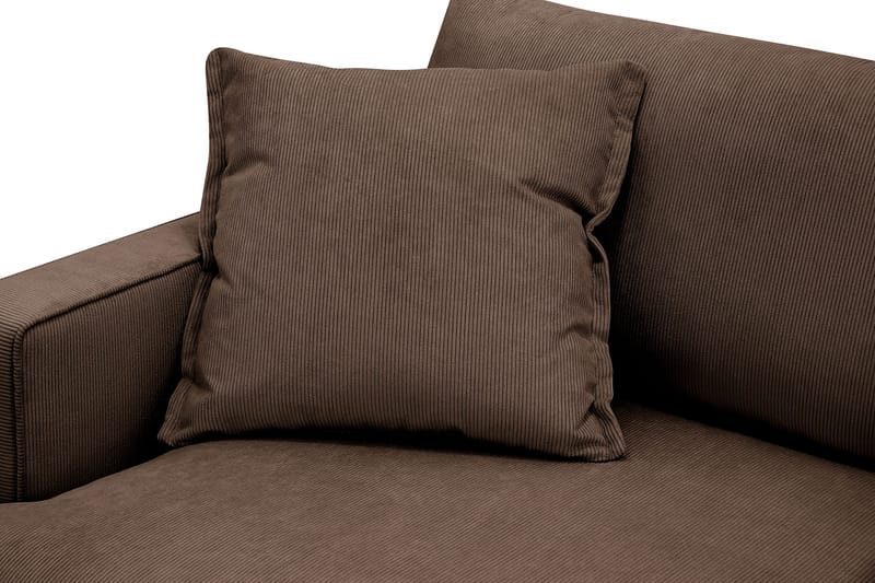 Rossita lyx Ekstra dyb Lænestol - Brun Jernbanefløjl - Møbler - Stole & lænestole - Lænestole