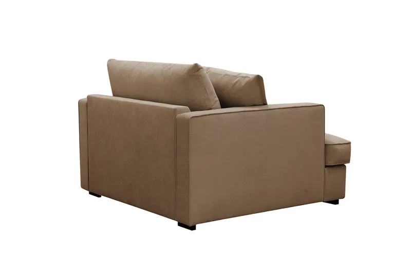 Rossita lyx Ekstra dyb Lænestol - Brun Jernbanefløjl - Møbler - Stole & lænestole - Lænestole