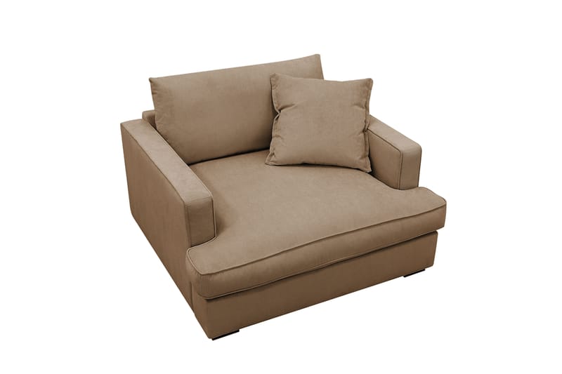 Rossita lyx Ekstra dyb Lænestol - Brun Jernbanefløjl - Møbler - Stole & lænestole - Lænestole