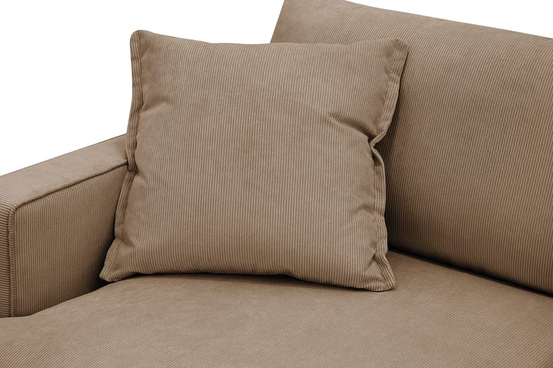 Rossita lyx Ekstra dyb Lænestol - Brun Jernbanefløjl - Møbler - Stole & lænestole - Lænestole