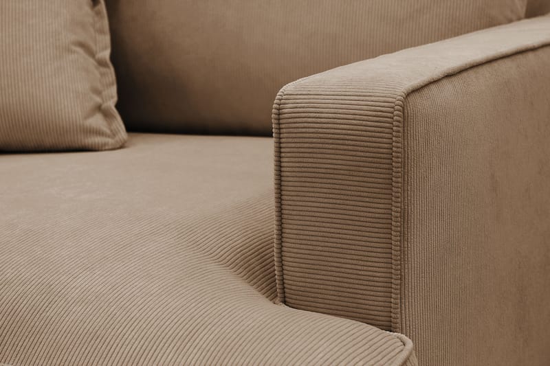 Rossita lyx Ekstra dyb Lænestol - Brun Jernbanefløjl - Møbler - Stole & lænestole - Lænestole