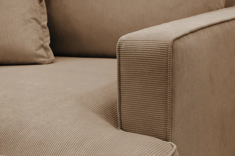 Rossita lyx Ekstra dyb Lænestol - Brun Jernbanefløjl - Møbler - Stole & lænestole - Lænestole