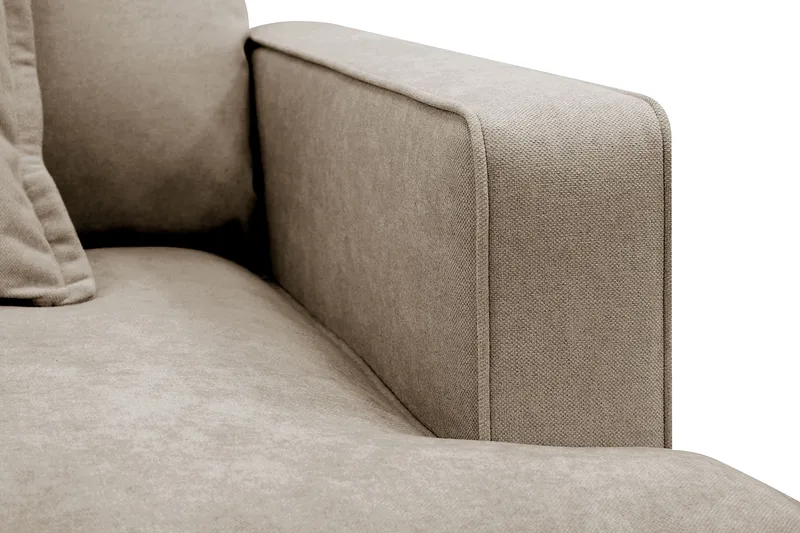 Rossita lyx Ekstra dyb Lænestol - Brun Stof - Møbler - Stole & lænestole - Lænestole