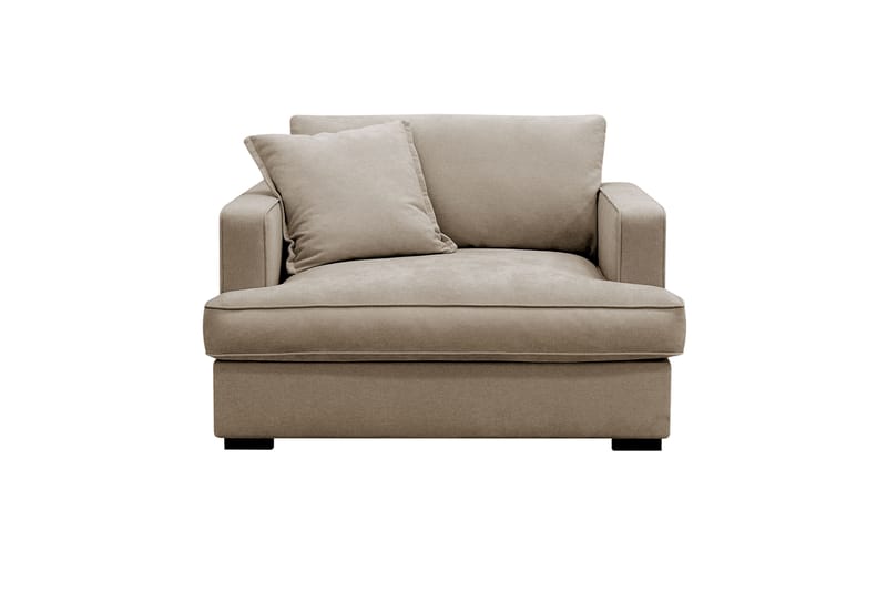 Rossita lyx Ekstra dyb Lænestol, Brun Stof