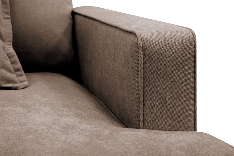 Rossita lyx Ekstra dyb Lænestol - Brun Stof - Møbler - Stole & lænestole - Lænestole