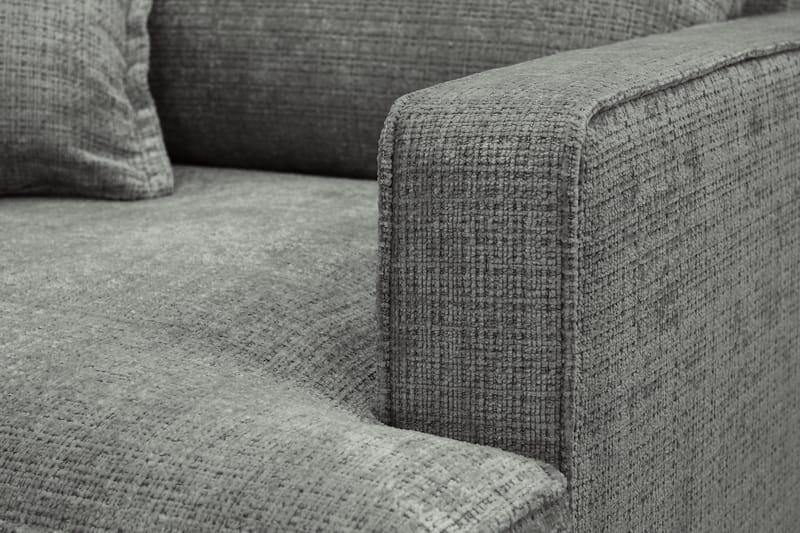 Rossita lyx Ekstra dyb Lænestol - Grå Chenille - Møbler - Stole & lænestole - Lænestole