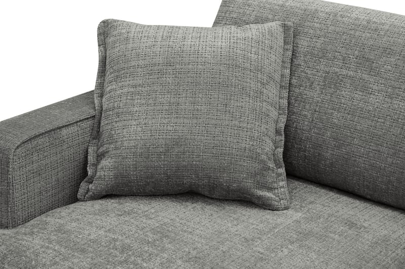 Rossita lyx Ekstra dyb Lænestol - Grå Chenille - Møbler - Stole & lænestole - Lænestole