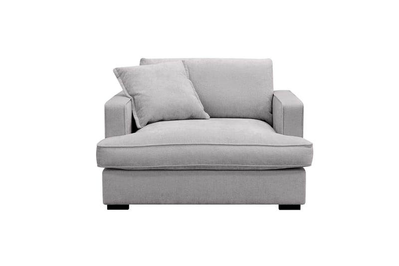 Rossita lyx Ekstra dyb Lænestol - Grå Chenille - Møbler - Stole & lænestole - Lænestole