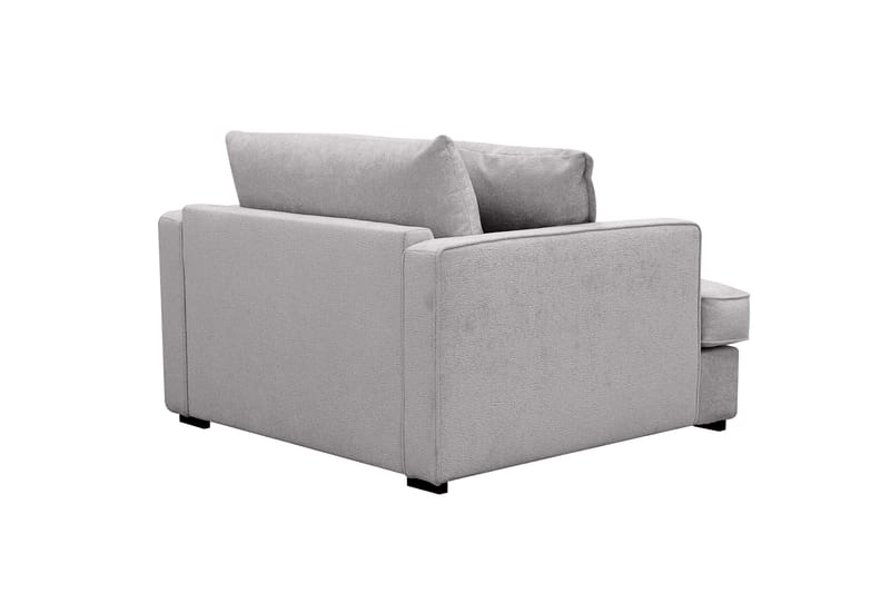 Rossita lyx Ekstra dyb Lænestol - Grå Chenille - Møbler - Stole & lænestole - Lænestole