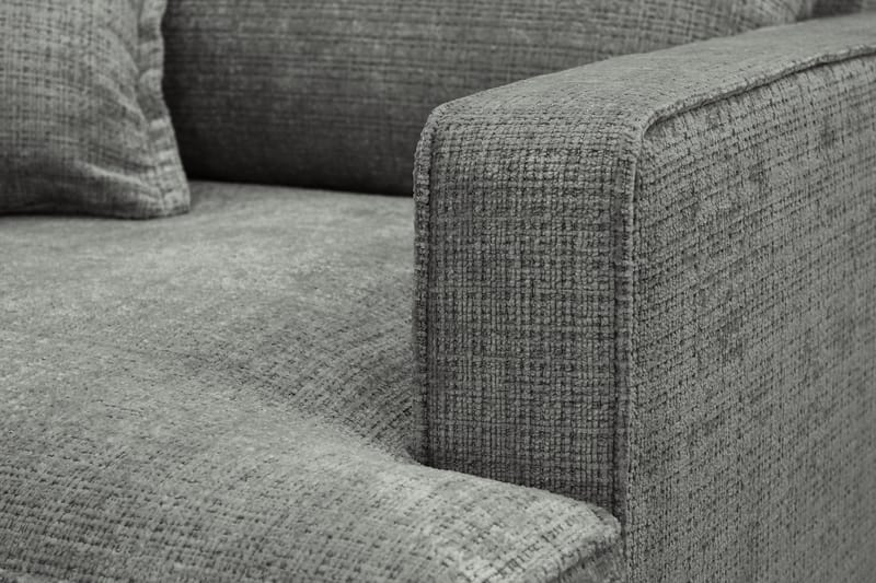 Rossita lyx Ekstra dyb Lænestol - Grå Chenille - Møbler - Stole & lænestole - Lænestole