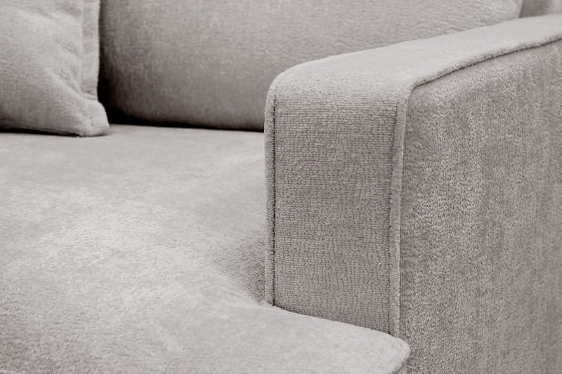 Rossita lyx Ekstra dyb Lænestol - Grå/Brun Chenille - Møbler - Stole & lænestole - Lænestole