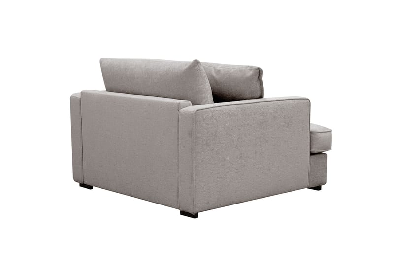 Rossita lyx Ekstra dyb Lænestol - Grå/Brun Chenille - Møbler - Stole & lænestole - Lænestole