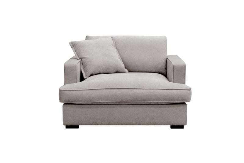 Rossita lyx Ekstra dyb Lænestol, Grå/Brun Chenille