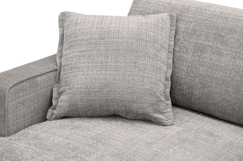 Rossita lyx Ekstra dyb Lænestol - Lysegrå Chenille - Møbler - Stole & lænestole - Lænestole