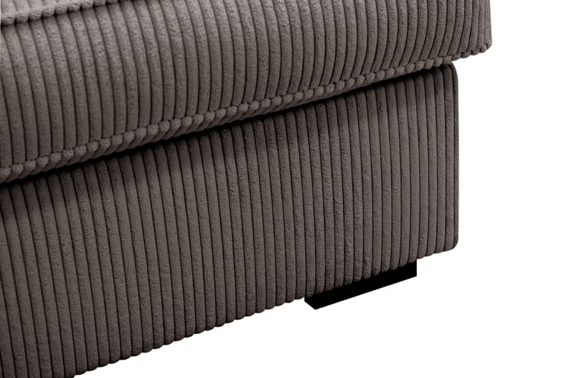 Rossita lyx Ekstra dyb Lænestol - Mørkegrå Jernbanefløjl - Møbler - Stole & lænestole - Lænestole