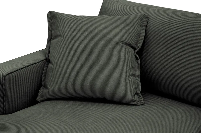 Rossita lyx Ekstra dyb Lænestol - Mørkegrøn Jernbanefløjl - Møbler - Stole & lænestole - Lænestole