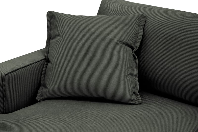 Rossita lyx Ekstra dyb Lænestol - Mørkegrøn Jernbanefløjl - Møbler - Stole & lænestole - Lænestole