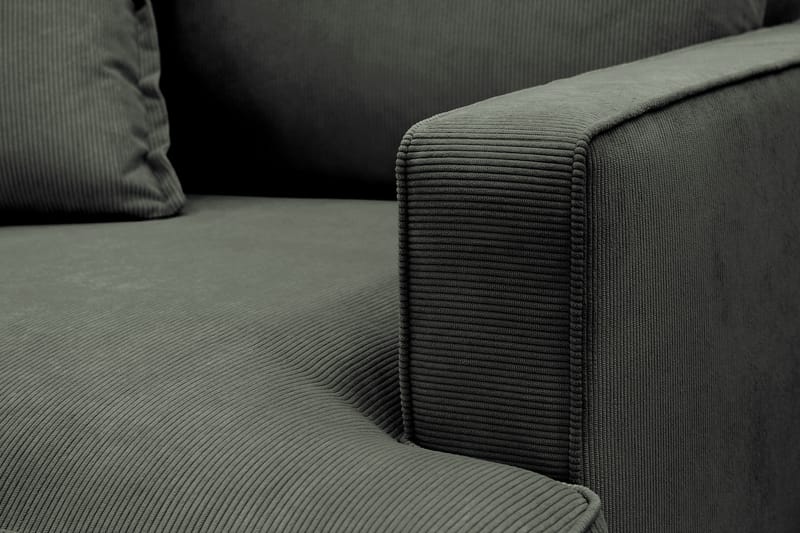 Rossita lyx Ekstra dyb Lænestol - Mørkegrøn Jernbanefløjl - Møbler - Stole & lænestole - Lænestole