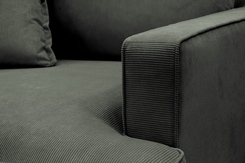 Rossita lyx Ekstra dyb Lænestol - Mørkegrøn Jernbanefløjl - Møbler - Stole & lænestole - Lænestole