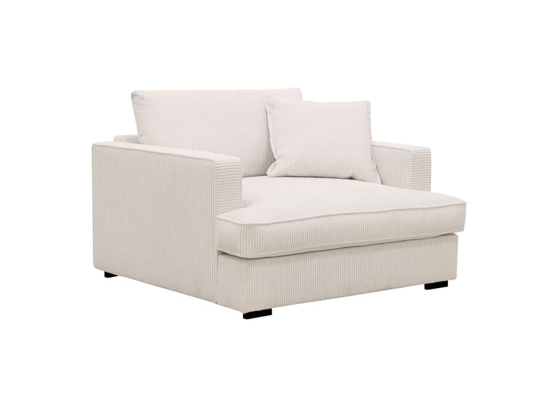 Rossita lyx Ekstra dyb Lænestol - Offwhite Manchester - Møbler - Stole & lænestole - Lænestole