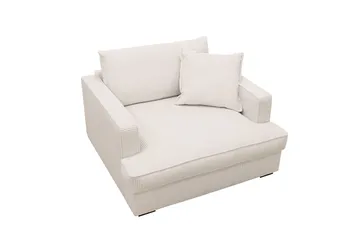 Rossita lyx Ekstra dyb Lænestol - Offwhite - Møbler - Stole & lænestole - Lænestole