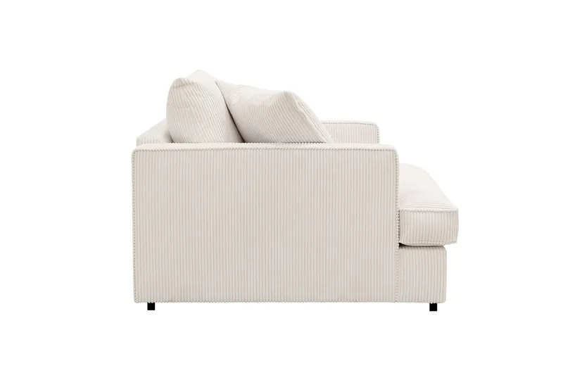 Rossita lyx Ekstra dyb Lænestol - Offwhite - Møbler - Stole & lænestole - Lænestole