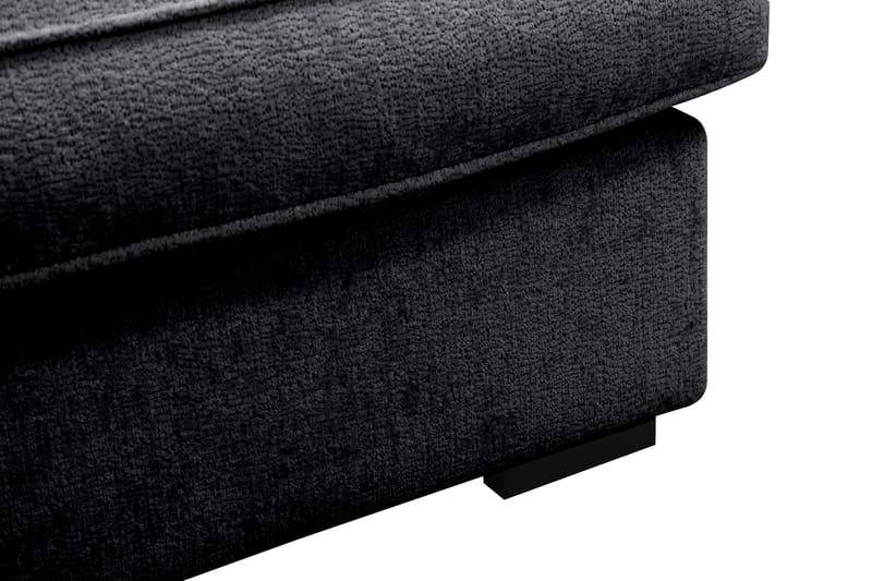 Rossita lyx Ekstra dyb Lænestol - Sort Chenille - Møbler - Stole & lænestole - Lænestole