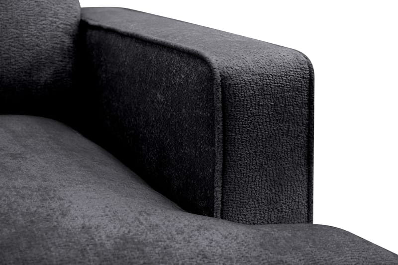 Rossita lyx Ekstra dyb Lænestol - Sort Chenille - Møbler - Stole & lænestole - Lænestole