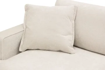 Rossita lyx Ekstra dyb Lænestol - Trenza 06, Beige Chenille - Møbler - Stole & lænestole - Lænestole
