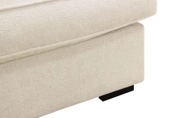 Rossita lyx Ekstra dyb Lænestol - Trenza 06, Beige Chenille - Møbler - Stole & lænestole - Lænestole