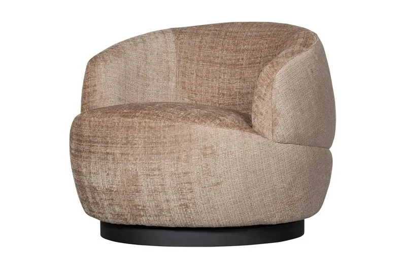 Rotationslænestol Woolly, Sand