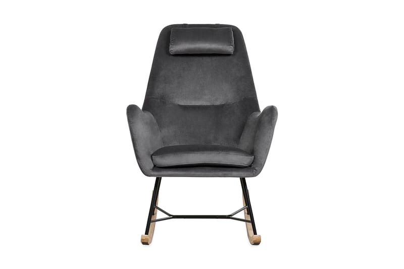 Harnos gyngestol Velour, Grå