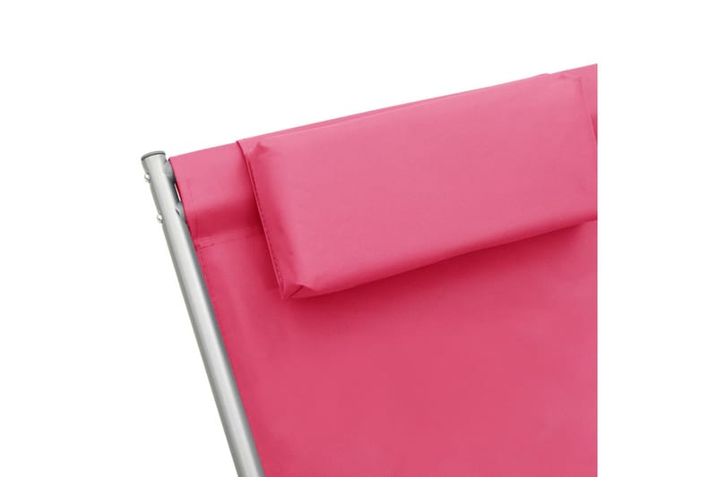 havestole 2 stk. stål pink - Lyserød - Møbler - Stole & lænestole - Gyngestol