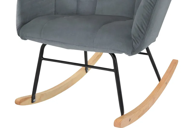 Michikku Gyngestol - Grå - Møbler - Stole & lænestole - Gyngestol