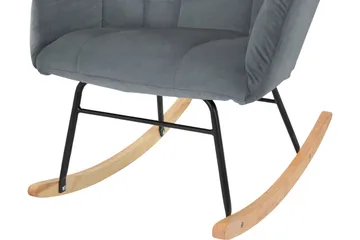 Michikku Gyngestol - Grå - Møbler - Stole & lænestole - Gyngestol