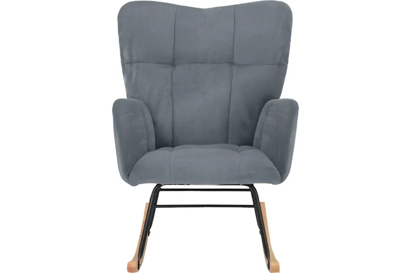 Michikku Gyngestol - Grå - Møbler - Stole & lænestole - Gyngestol