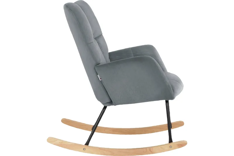Michikku Gyngestol - Grå - Møbler - Stole & lænestole - Gyngestol