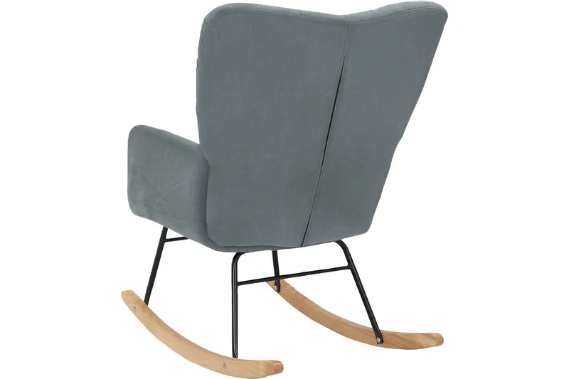 Michikku Gyngestol - Grå - Møbler - Stole & lænestole - Gyngestol