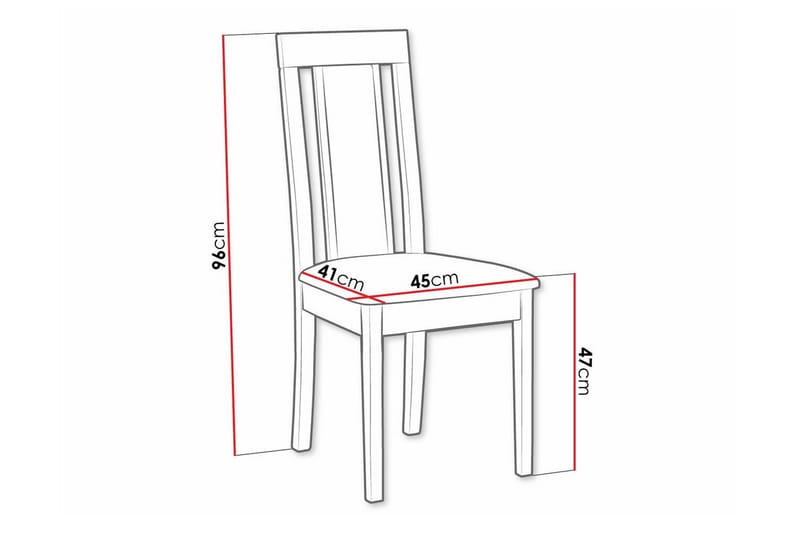 Rowden Spisestol - Lysebrun - Spisebordsstole & køkkenstole