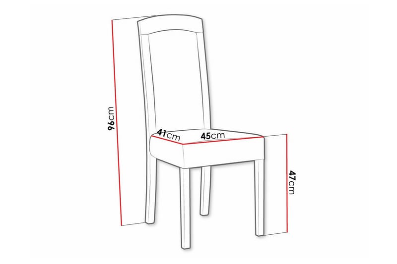 Rowden Spisestol - Sort - Spisebordsstole & køkkenstole