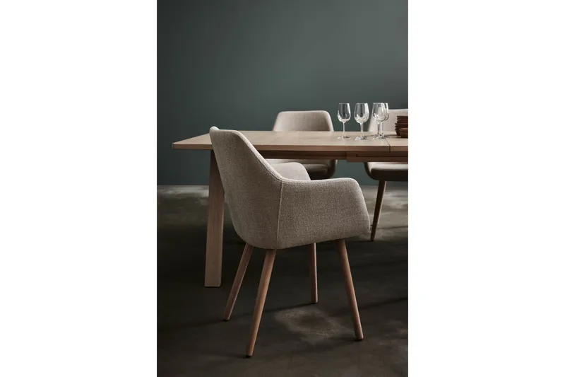 Rumba Armstol - Beige - Møbler - Stole & lænestole - Spisebordsstole & køkkenstole