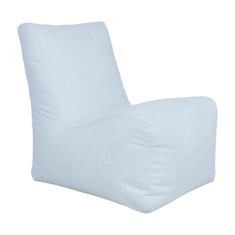 Sækkestol Norlun 95x65x90/45 cm, naturhvid