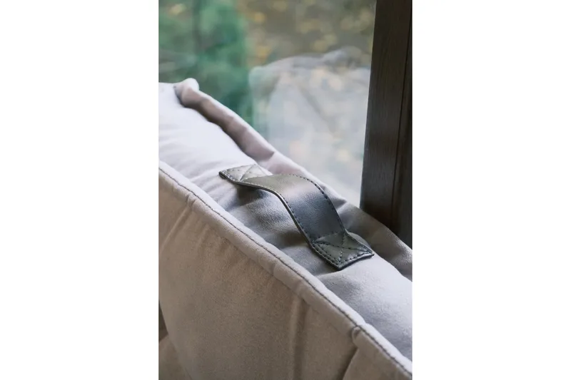 Rambarose Ottoman 60 cm - Grå - Møbler - Stole & lænestole - Sækkestol