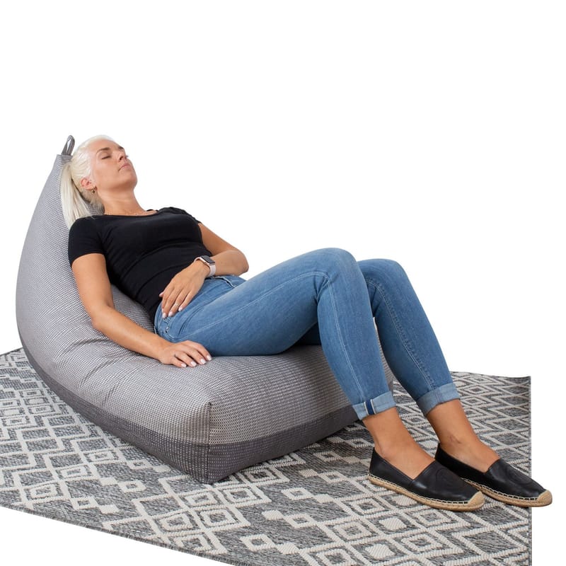 Sækkestol Sundal-Sundal 130x80x20/70 cm - grå - Møbler - Stole & lænestole - Sækkestol